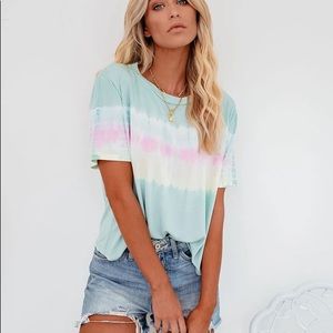 Vici easy to love modal tie dye tee